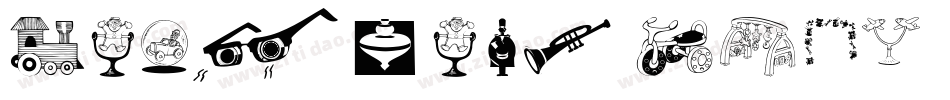 ToyBlock Regular字体转换